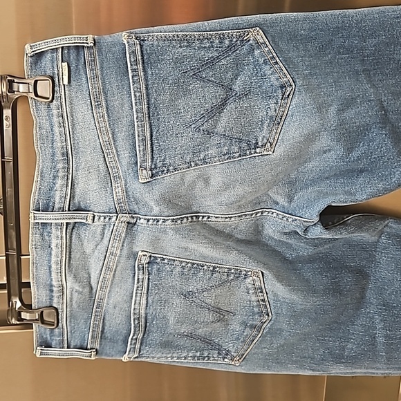 💕MOTHER💕 The Tomcat High Rise Straight Leg Jeans ~ Layover 30 NWOT - Picture 16 of 17